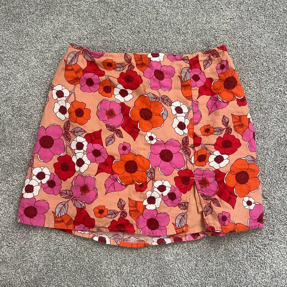 Urban Outfitters Linen Skirt